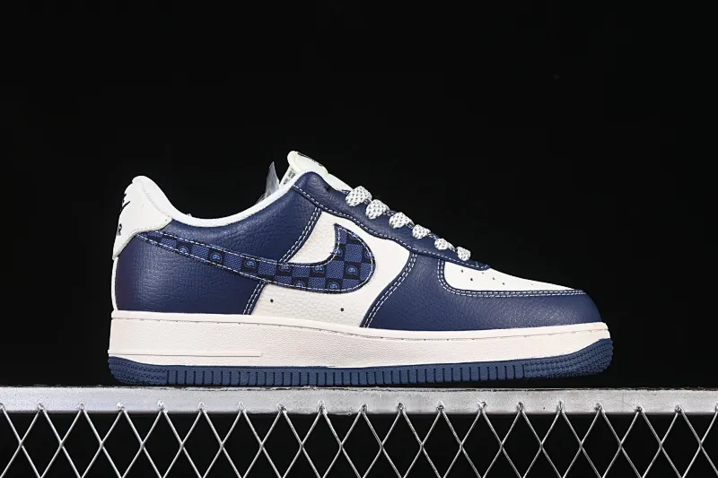 All categories Nk Air Force 1 Air Force series Nk Air Force 1 Low Air Force low-top Nike Air Force 1'07 Low LV joint navy blue cashew flower Air Force 1 low-top casual sneakers JP8028-009